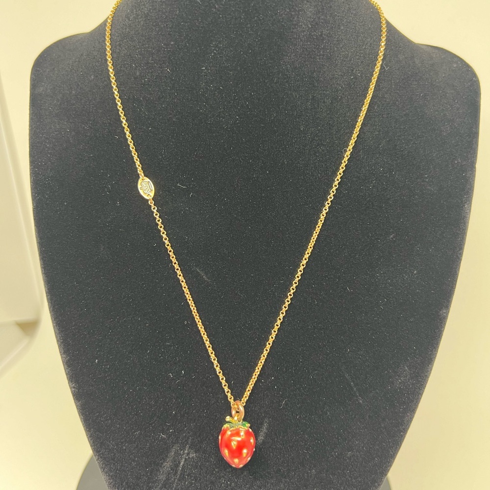 Juicy Couture Strawberry Necklace